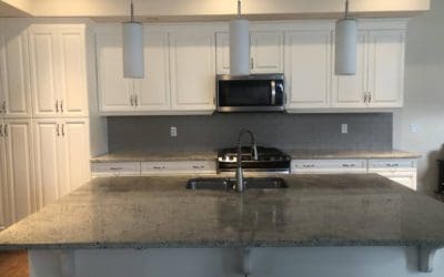 Kitchen Cabinet Painting, Garrison, Calgary