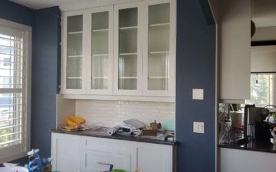 Cabinet Painting in Chapala Pointe Calgary