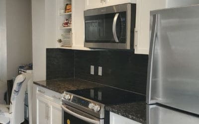 Painted Kitchen Cabinets in Auburn Bay – Calgary