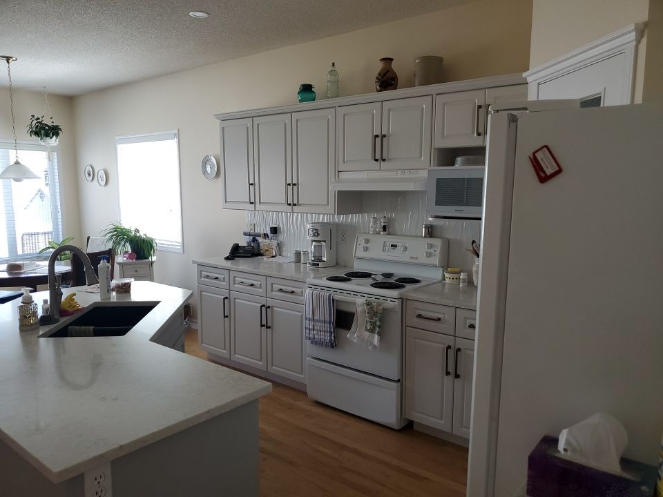 painted kitchen two tone after 6