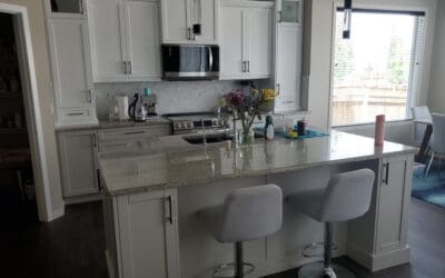 Dark Kitchen and Bath Painted Two Tone