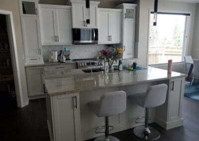 Dark Kitchen and Bath Painted Two Tone