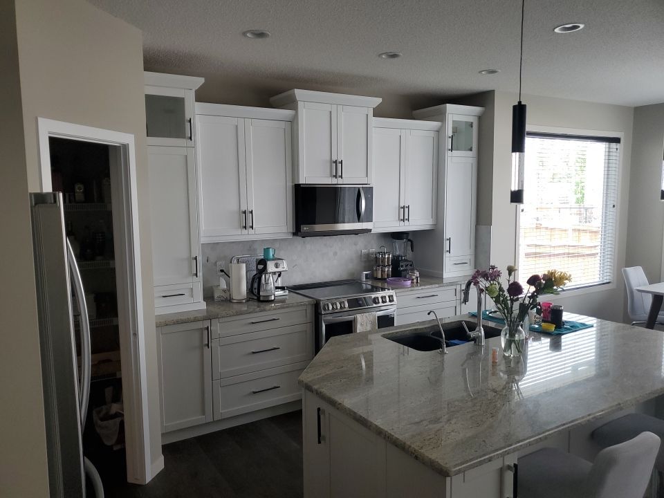 Brown Cabinets Two-Tone after 3