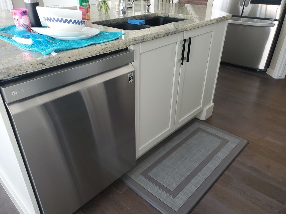 Brown Cabinets Two-Tone after 6