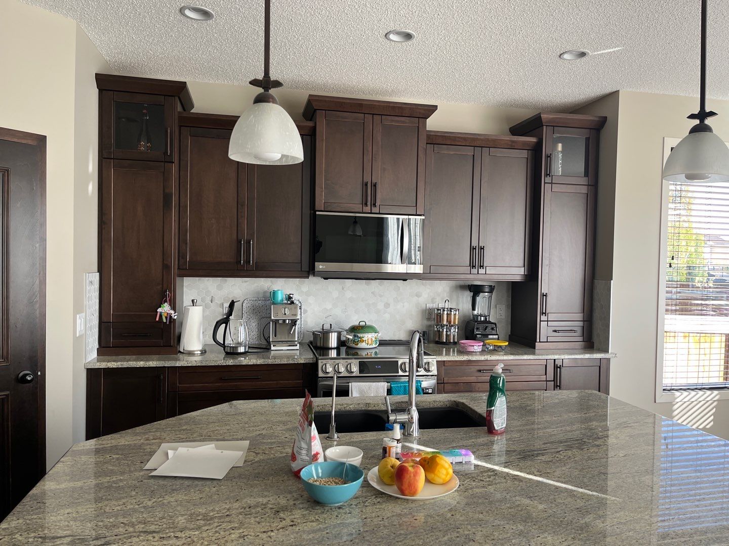 Brown Cabinets Two-Tone before 11