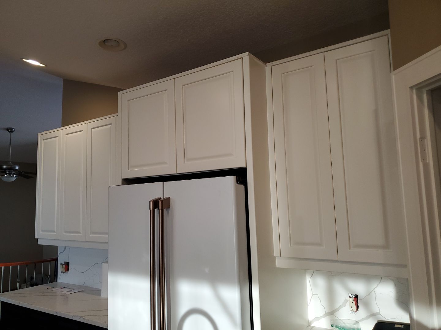 new white cabinets